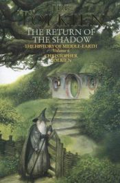 book cover of The Return of the Shadow by J·R·R·托爾金