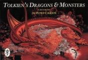 book cover of Tolkien's Dragons and Monsters: Postcard Book by J. R. R. Tolkien