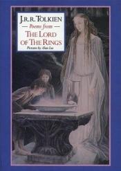 book cover of Poems from "The Lord of the Rings" by ג'ון רונלד רעואל טולקין