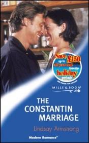 book cover of The Constantin Marriage by Lindsay Armstrong