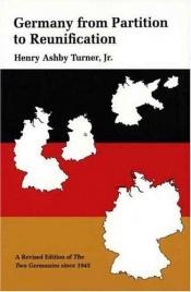 book cover of Germany from partition to reunification by Henry Ashby Turner