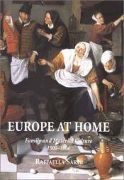 book cover of Europe at home by Raffaella Sarti