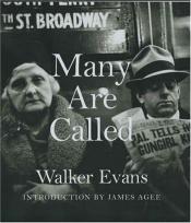 book cover of Many Are Called: Walker Evans by ウォーカー・エバンス