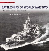 book cover of Battleships of World War Two by M. J. Whitley