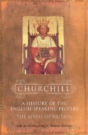 book cover of History of the English Speaking Peoples by Winston Churchill