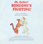 book cover of Oh, Bother! Someone's Fighting! (Oh, Bother!) by Nikki Grimes