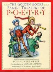 book cover of The Golden Books family treasury of poetry by Louis Untermeyer