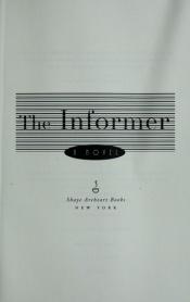 book cover of The Informer by Craig Nova