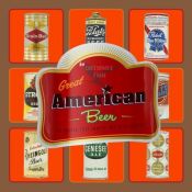 book cover of Great American beer : 50 brands that shaped the 20th century by Christopher B. O'Hara