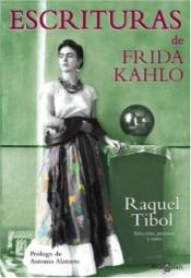 book cover of Escrituras by Frida Kahlo