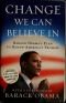 Geloven in verandering : Barack Obama's programma voor de toekomst van Amerika