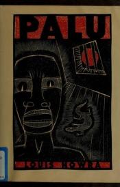 book cover of Palu by Louis Nowra