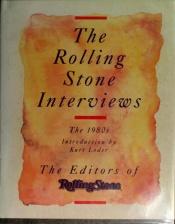 book cover of The Rolling Stones Interviews 1980's by Rolling Stone Press