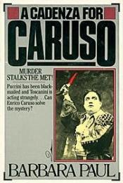 book cover of A Cadenza for Caruso by Barbara Paul