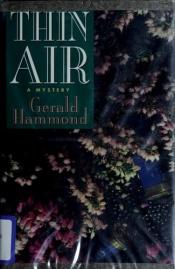 book cover of Thin Air by Gerald Hammond