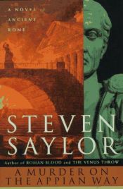 book cover of Crime na via ápia. Um mistério na Roma antiga by Steven Saylor