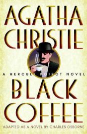 book cover of Zwarte koffie by Agatha Christie