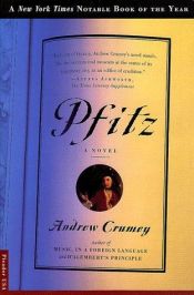 book cover of Pfitz by Andrew Crumey