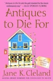 book cover of Antiques to die for by Jane Cleland