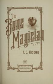 book cover of Sinsiter City 02. The Bone Magician by F.E. Higgins