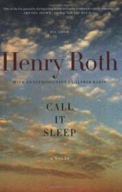 book cover of Call It Sleep by Henry Roth