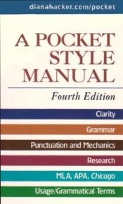book cover of A Pocket Style Manual by Diana Hacker