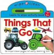 book cover of Wipe Clean Things That Go (Wipe Clean) by Roger Priddy