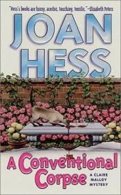 book cover of A conventional corpse by Joan Hess