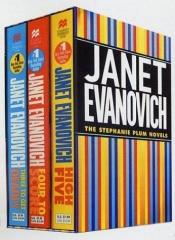 book cover of The Stephanie Plum Novels (Three to Get Deadly; Four to Score; High Five) by Janet Evanovich