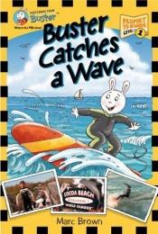 book cover of Postcards from Buster: Buster Catches a Wave (L1) by Marc Brown