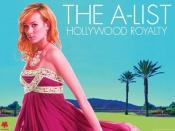 book cover of Hollywood Royalty #1: The A-List by Zoey Dean