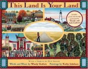 book cover of This Land is Your Land by Woody Guthrie