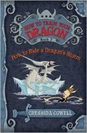 book cover of HHow to Ride a Dragon's Storm (Hiccup Horrendous Haddock III) by Cressida Cowell