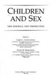 book cover of Children and Sex: New Findings, New Perspectives by Larry Constantine