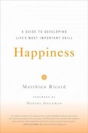book cover of Happiness by Matthieu Ricard