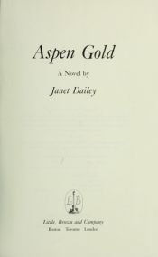 book cover of Aspen Gold by Janet Dailey