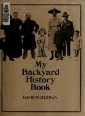 book cover of My Backyard History Book by David Weitzman