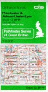 book cover of Pathfinder Manchester & Ashton-Under-Lyne SJ 89 by Εθνική υπηρεσία χαρτογράφησης της Μεγάλης Βρετανίας