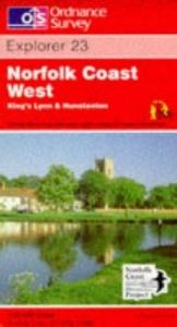 book cover of Norfolk Coast West - King's Lynn and Hunstanton by Ordnance Survey