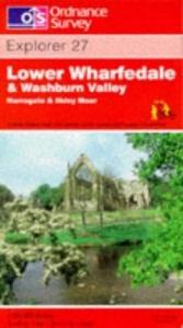 book cover of Lower Wharfedale and Washburn Valley (Explorer Maps) by Ordnance Survey