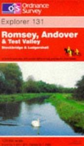 book cover of Romsey, Andover and Test Valley (Explorer Maps) by Ordnance Survey