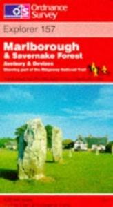 book cover of Marlborough & Savernake Forest : Avebury & Devizes by Ordnance Survey