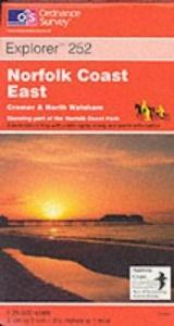 book cover of Explorer Map 025: Norfolk Coast East by Ordnance Survey