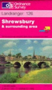 book cover of Shrewsbury and Surrounding Area by Ordnance Survey