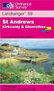 book cover of Landranger Maps: St.Andrews and Kirkcaldy Area Sheet 59 (Landranger Maps) by Ordnance Survey