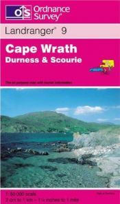 book cover of Cape Wrath, Durness and Scourie (OS Landranger Map) by Ordnance Survey