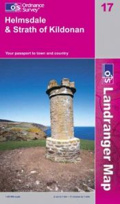 book cover of Helmsdale and Strath of Kildonan (Landranger Maps) (OS Landranger Map) by Ordnance Survey