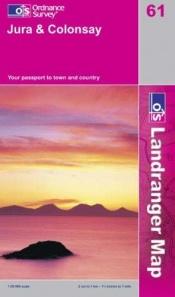 book cover of Jura and Colonsay (Landranger Maps) by Ordnance Survey