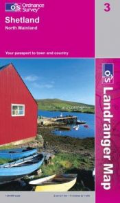 book cover of Shetland - North Mainland (Landranger Maps) (OS Landranger Map) by Ordnance Survey