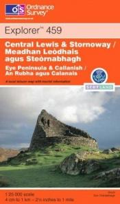 book cover of Central Lewis and Stornaway by Ordnance Survey